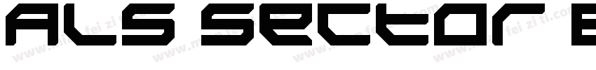 ALS Sector Bold Bol字体转换